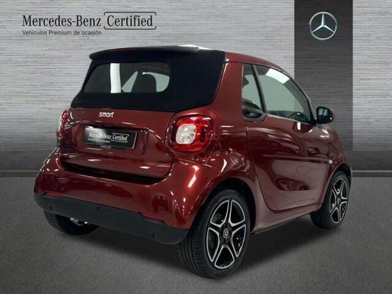 Usado Smart ForTwo Electric Drive Passion 60 kW (82 CV) 2020 Burdeos Descapotable
