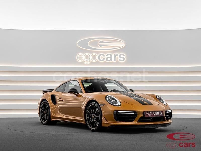 Usado Porsche 911 Turbo S 607 CV (446 kW) 2017 Amarillo Coupe