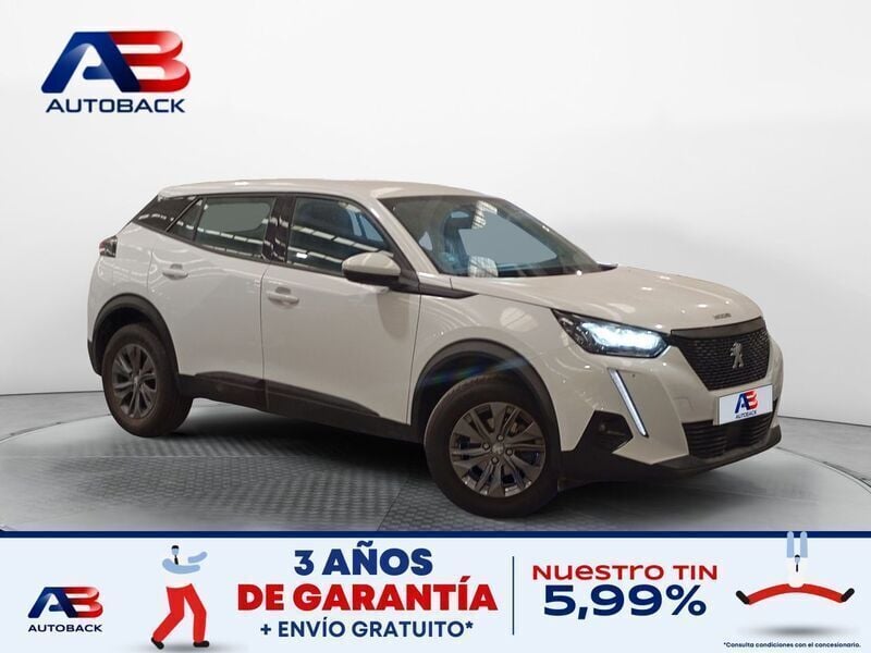 Blanco Usado 2021 Peugeot 2008 Active SUV | 12.650 € (Precio justo) - Imagen 1/1