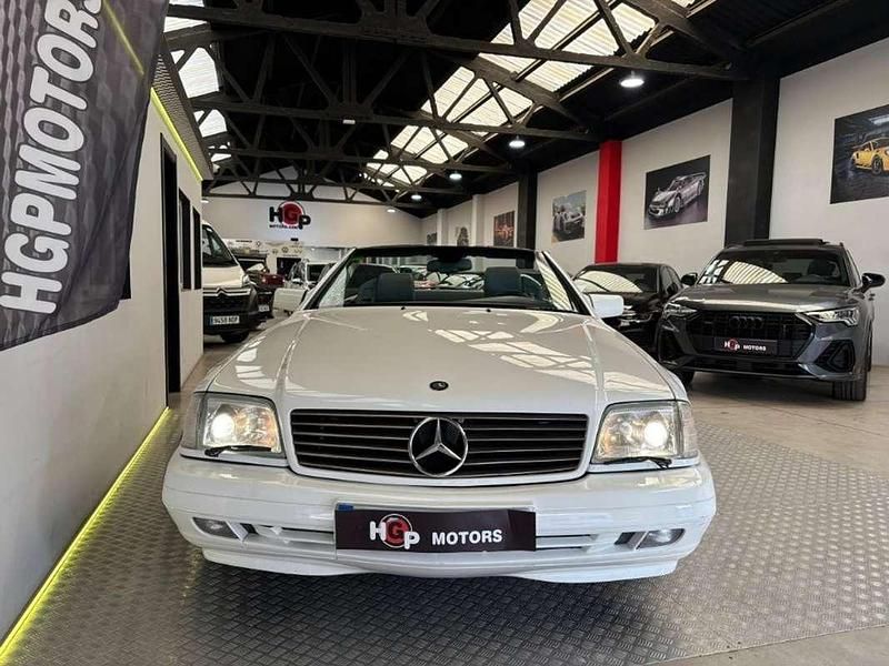 Usado Mercedes SL500 320 CV (235 kW) 1996 Blanco Descapotable