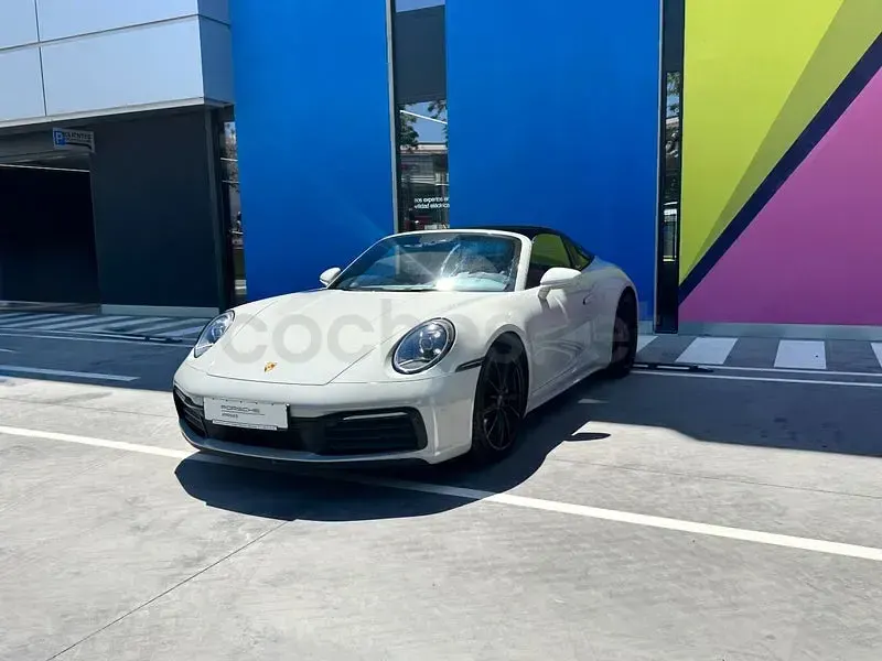 Usado Porsche 911 Targa 4S 450 CV (330 kW) 2022 Beige Descapotable