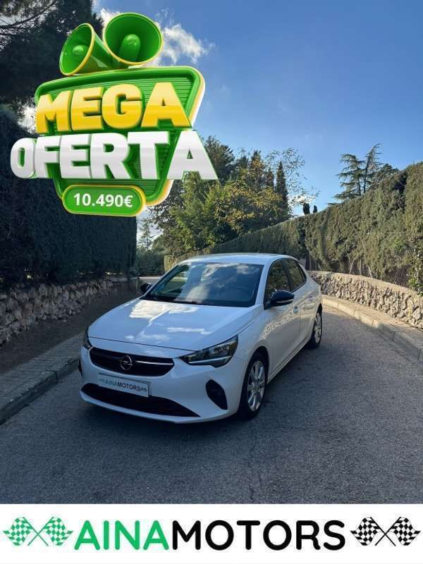 Blanco Usado 2021 Opel Corsa Elegance Utilitario | 9490 € (Buen precio) - Imagen 1/4