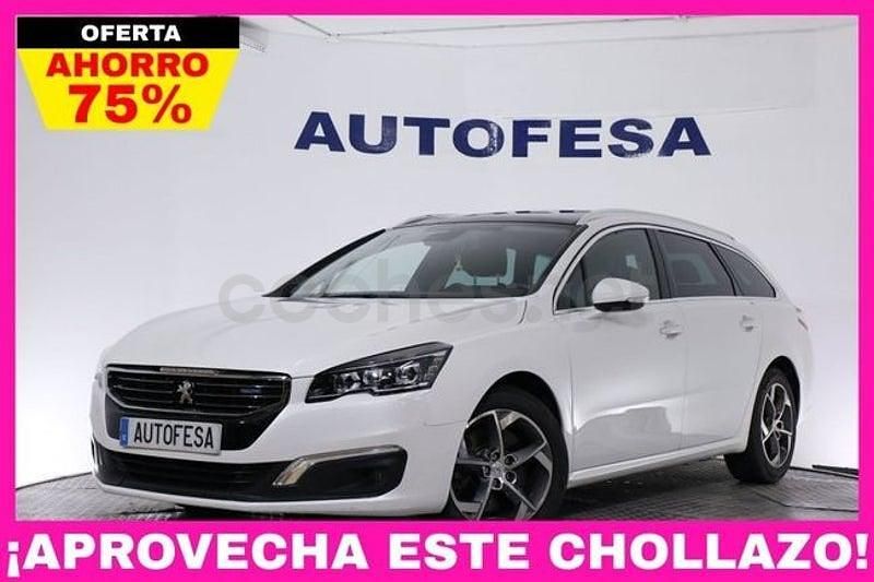 Usado Peugeot 508 SW Allure 180 CV (132 kW) 2014 Blanco Familiar