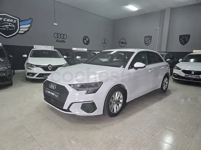 Usado Audi A3 Advanced Plus 150 CV (110 kW) 2020 Blanco Berlina