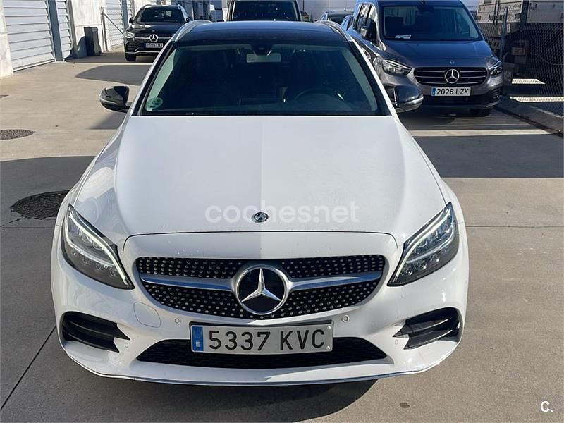 Blanco Usado 2019 Mercedes C220 Familiar | 29.500 € (Caro) - Imagen 1/4