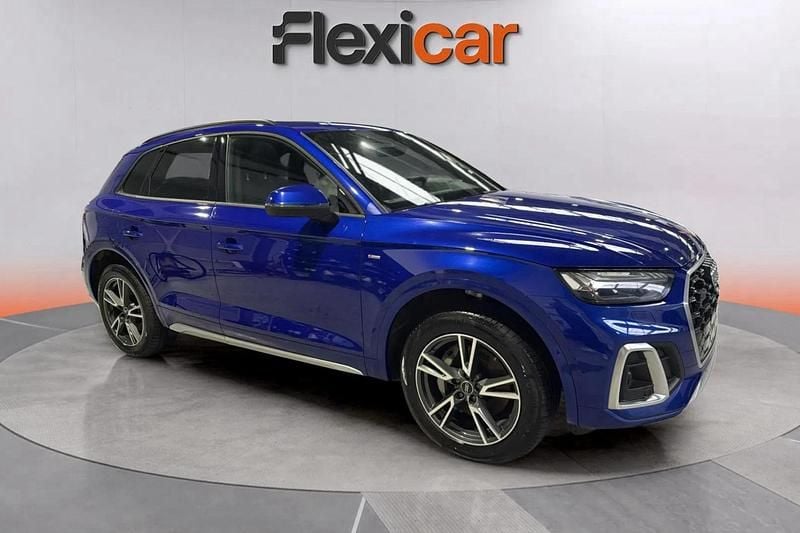 Azul Usado 2021 Audi Q5 S-Line SUV | 31.590 € (Precio justo) - Imagen 1/4