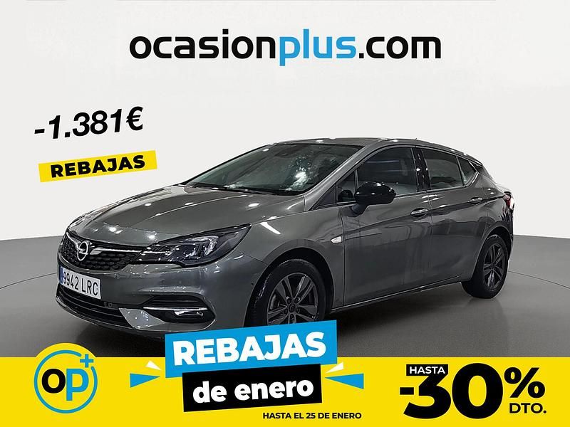 Gris Usado 2021 Opel Astra Design & Tech Berlina | 15.200 € (Caro) - Imagen 1/4