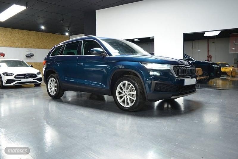 Usado Skoda Kodiaq Style 201 CV (147 kW) 2022 Azul SUV