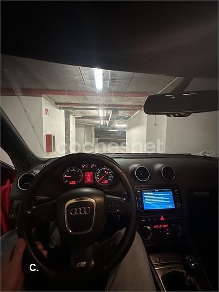 Usado Audi A3 Ambiente 140 CV (102 kW) 2007 Rojo Utilitario