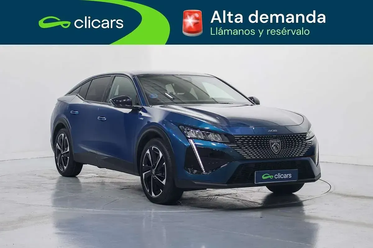 Usado Peugeot 408 Allure 150 CV (110 kW) 2023 Azul SUV