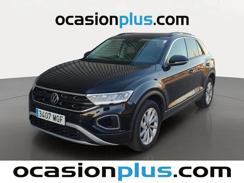 Usado VW T-Roc Life 150 CV (110 kW) 2023 Negro SUV