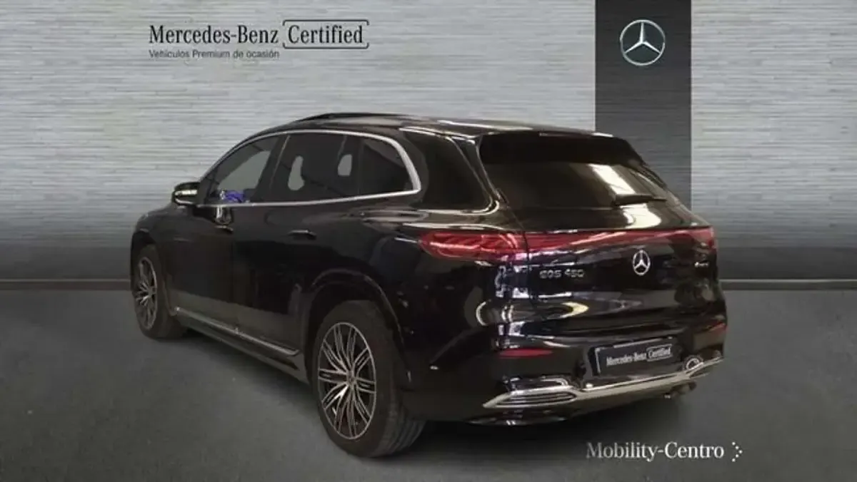 Usado Mercedes EQS450+ 264 kW (360 CV) 2023 Negro SUV