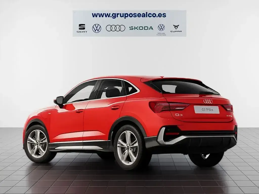 Usado Audi Q3 Sportback S-Line 245 CV (180 kW) 2023 Rojo SUV