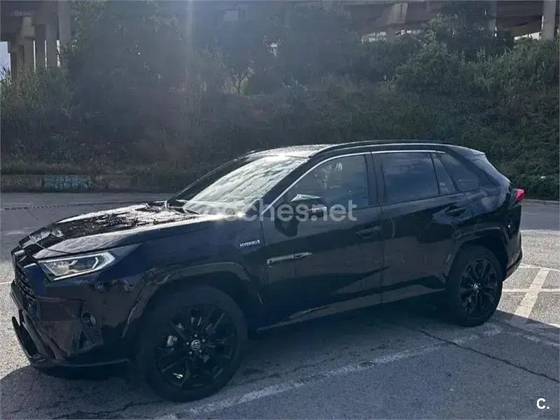 Usado Toyota RAV4 Hybrid Edition 222 CV (163 kW) 2020 Negro SUV
