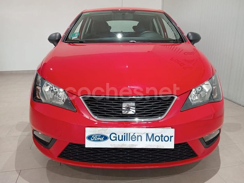 Usado Seat Ibiza Style 90 CV (66 kW) 2015 Rojo Berlina