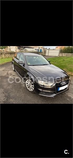 Usado Audi A4 S-Line 150 CV (110 kW) 2013 Negro Familiar