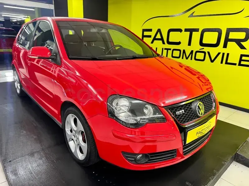 Usado VW Polo GTI 150 CV (110 kW) 2006 Rojo Utilitario
