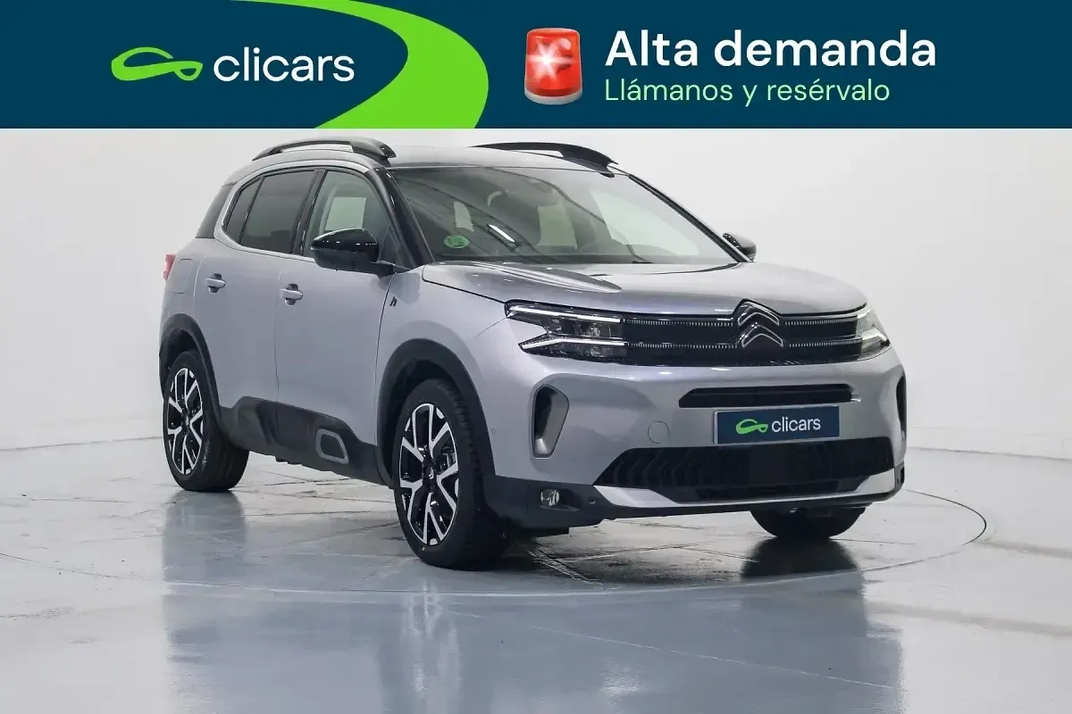 Usado Citroën C5 Aircross Shine 225 CV (165 kW) 2023 Gris / plata SUV