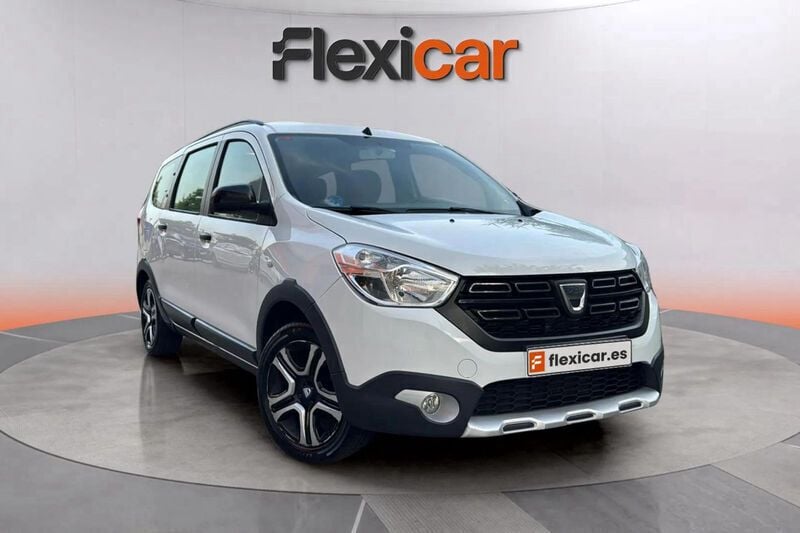Blanco Usado 2021 Dacia Lodgy Monovolumen | 14.490 € (Precio justo) - Imagen 1/4