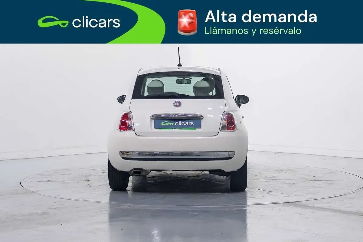 Usado Fiat 500 Lounge 69 CV (50 kW) 2014 Naranja Utilitario