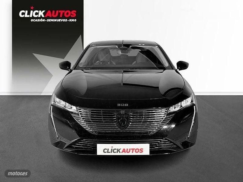 Usado Peugeot 308 Allure 130 CV (95 kW) 2023 Negro Familiar