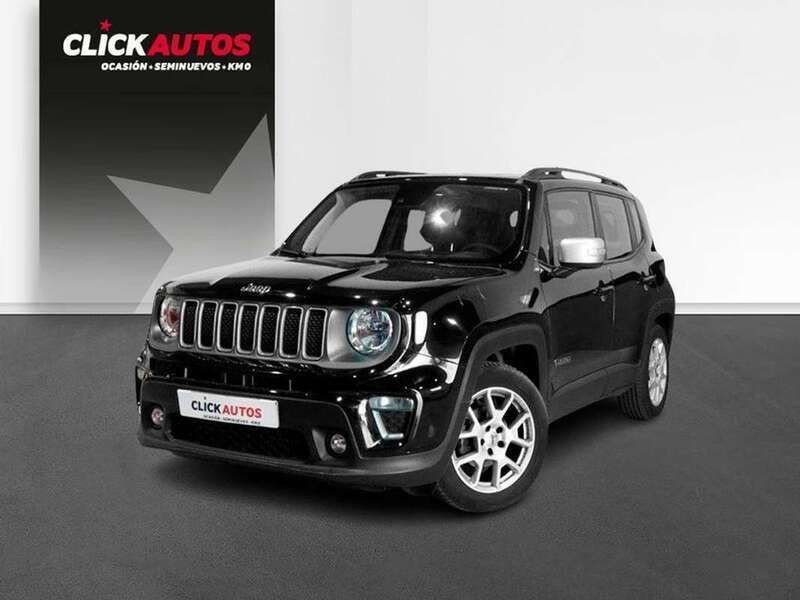 Negro Usado 2022 Jeep Renegade Limited SUV | 16.050 € (Precio justo) - Imagen 1/4