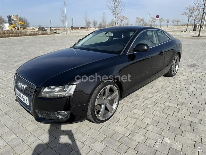 Käytetty Audi A5 170 HP (125 kW) 2008 Musta Coupe - kaksiovinen
