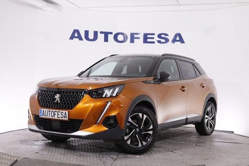 Usado Peugeot 2008 GT 130 CV (95 kW) 2021 Naranja SUV