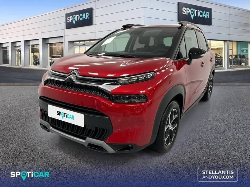 Rojo Usado 2024 Citroën C3 Aircross PureTech SUV | 15.400 € (Precio justo) - Imagen 1/4