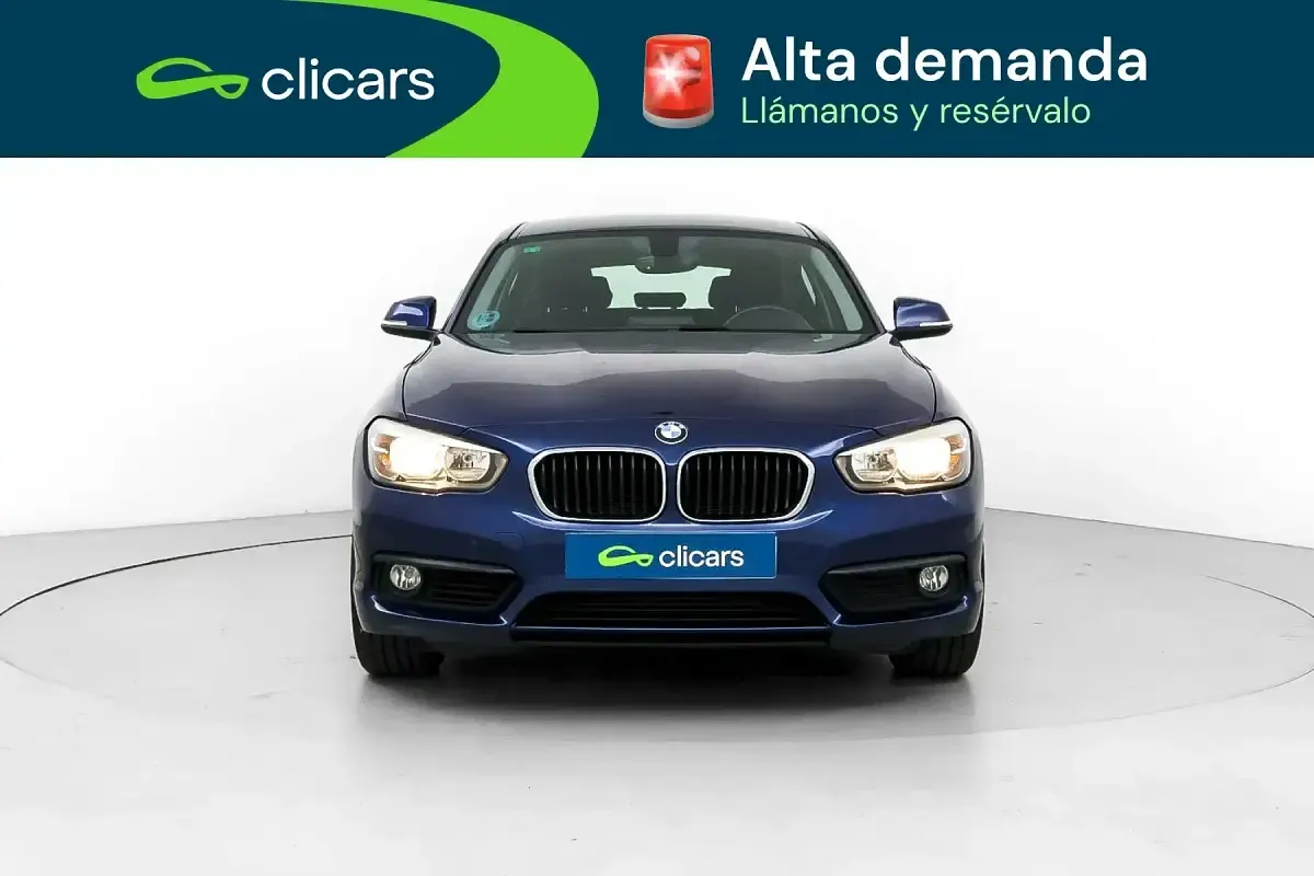 Usado BMW 118 140 CV (102 kW) 2018 Azul Berlina