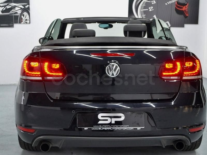 Usado VW Golf Cabriolet GTI 210 CV (154 kW) 2012 Negro Descapotable