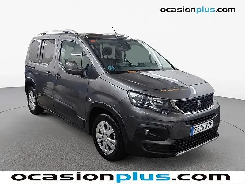 Usado Peugeot Rifter Allure 131 CV (96 kW) 2019 Gris Monovolumen