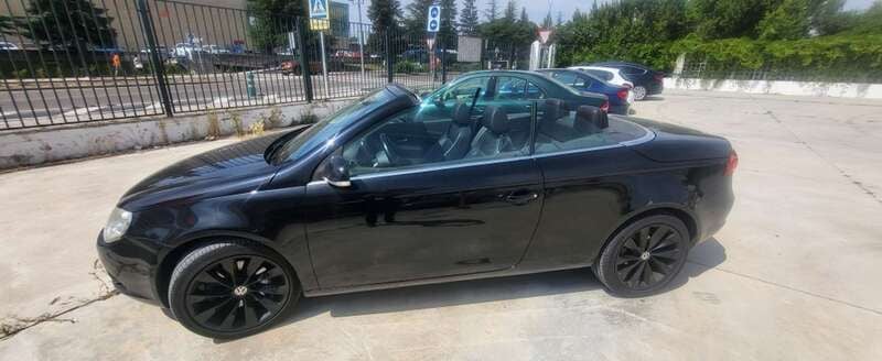 Negro Usado 2007 VW Eos Individual Descapotable | 6550 € (Super precio) - Imagen 1/4