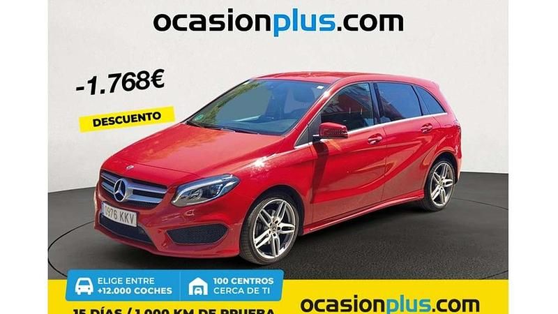 Rojo Usado 2018 Mercedes B200 Monovolumen | 17.137 € (Super precio) - Imagen 1/4