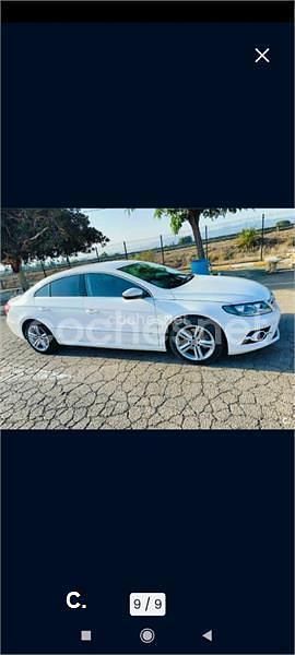 Usado VW CC R-line BlueMotion 140 CV (102 kW) 2014 Blanco Berlina