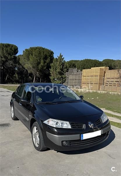 Usado Renault Mégane II Expression 130 CV (95 kW) 2007 Negro Berlina