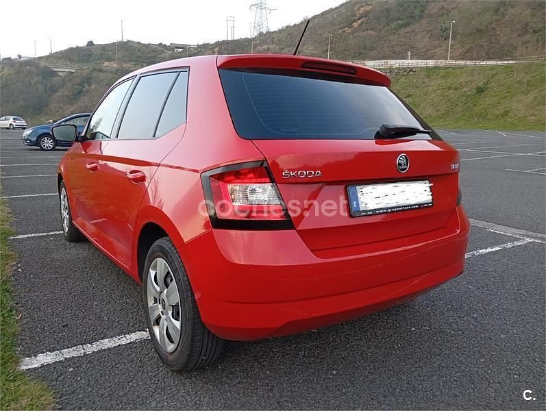 Brugt Skoda Fabia Ambition 90 HK (66 kW) 2016 Rød Sedan