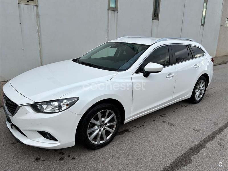 Usado Mazda 6 Style 150 CV (110 kW) 2014 Blanco Familiar