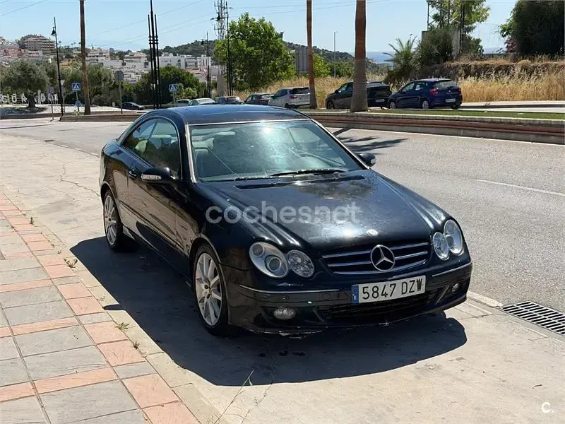 Usado Mercedes CLK320 Avantgarde 224 CV (164 kW) 2006 Negro Coupe