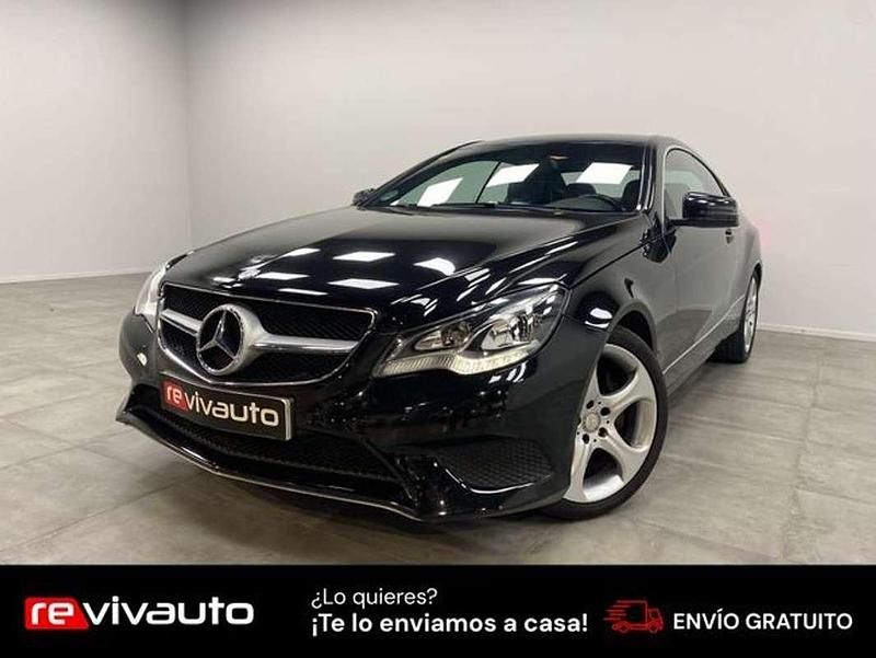 Usado Mercedes E250 204 CV (150 kW) 2015 Negro Coupe