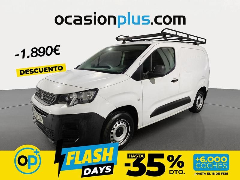 Usado Peugeot Partner 98 CV (72 kW) 2020 Blanco Monovolumen