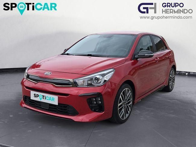 Usado Kia Rio GT-Line 120 CV (88 kW) 2021 Rojo Berlina