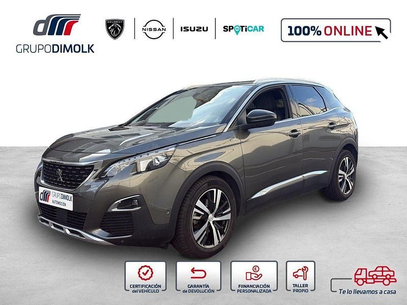 Gris / plata Usado 2017 Peugeot 3008 GT-line SUV | 15.900 € (Caro) - Imagen 1/4