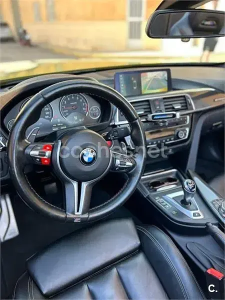 Käytetty BMW M4 Cabriolet Competition Edition 431 HP (317 kW) 2018 Keltainen Avoauto