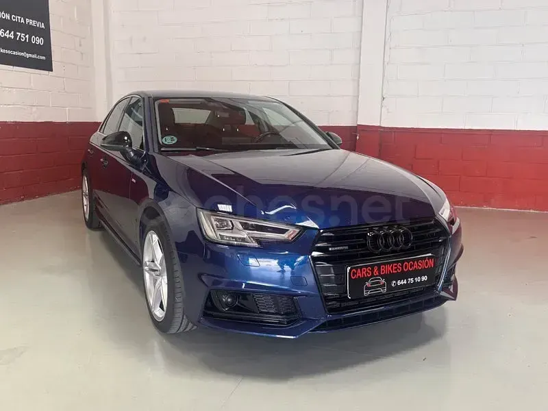 Usado Audi A4 Sport 272 CV (200 kW) 2016 Azul Berlina