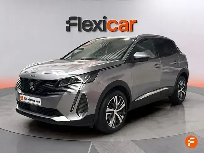 Usado Peugeot 3008 Allure 130 CV (95 kW) 2021 Gris SUV