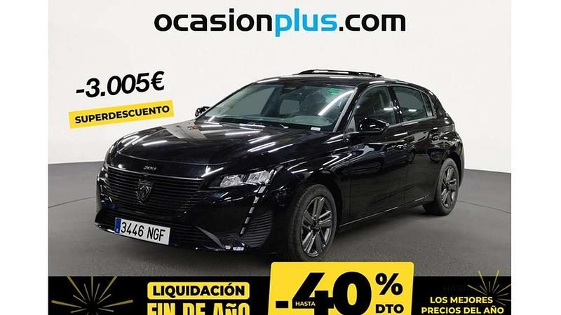 Negro Usado 2024 Peugeot 308 Active Utilitario | 17.637 € (Buen precio) - Imagen 1/3