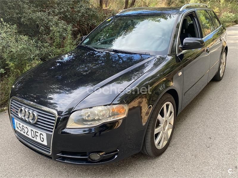 Usado Audi A4 S-Line 140 CV (102 kW) 2005 Negro Berlina