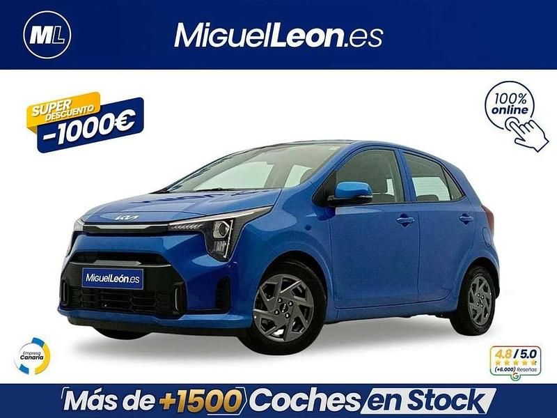 Azul Usado 2024 Kia Picanto Utilitario | 12.985 € (Precio justo) - Imagen 1/3