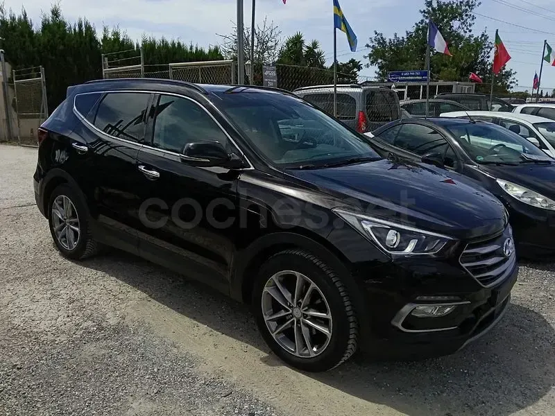 Usado Hyundai Santa Fe 200 CV (147 kW) 2017 Negro SUV